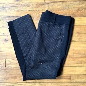 LOFT Gold Dot Marisa Pencil Pants